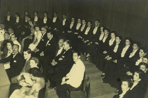 Formatura da Faculdade Fluminense de Filosofia